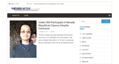 Desktop Screenshot of nevadamediaalliance.org